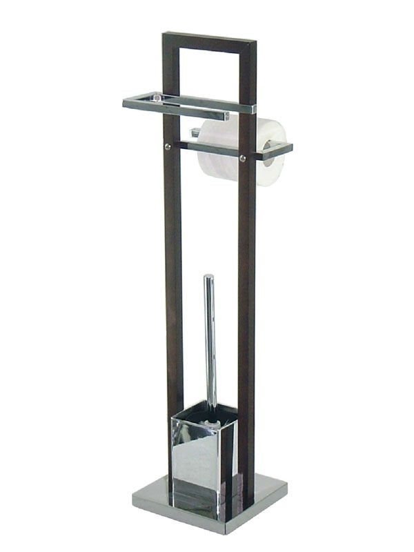 Stand alone toilet tissue holder