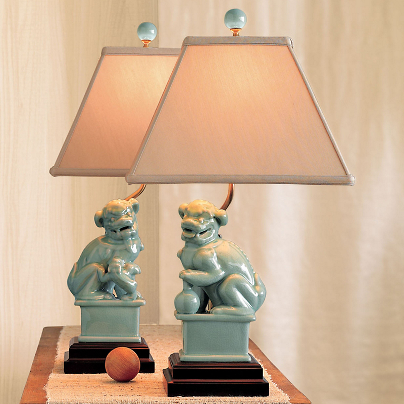 Foo dog lamp 11