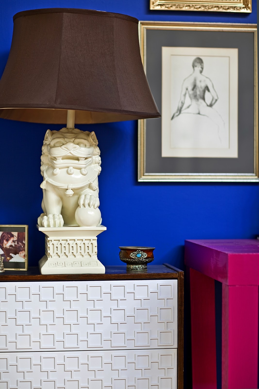 Foo dog lamp 18