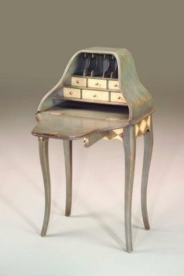 Goofy little desk great for small spaces