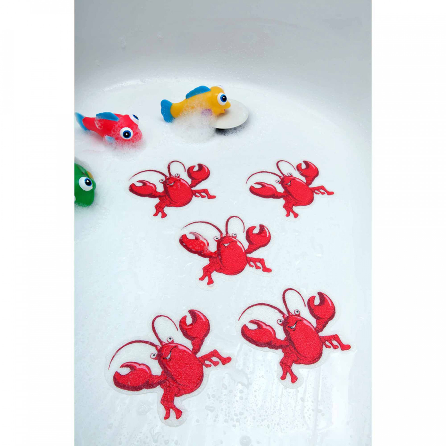 Non slip shower tray stickers