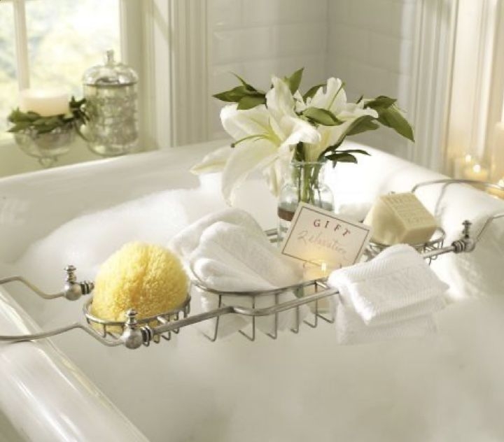 Personalized bath caddy