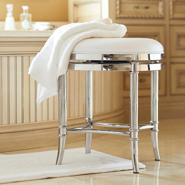 Vanity stools for bathrooms