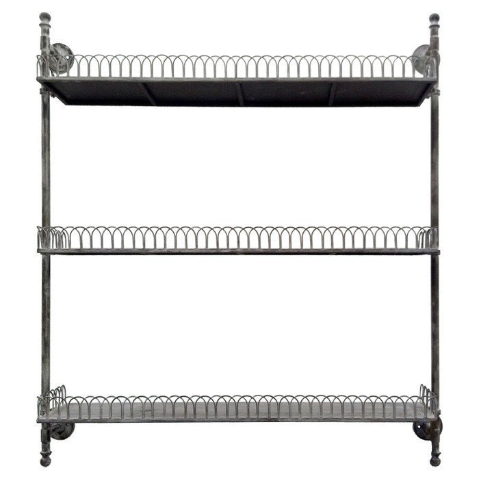 Weathered charm hadley wall shelf i