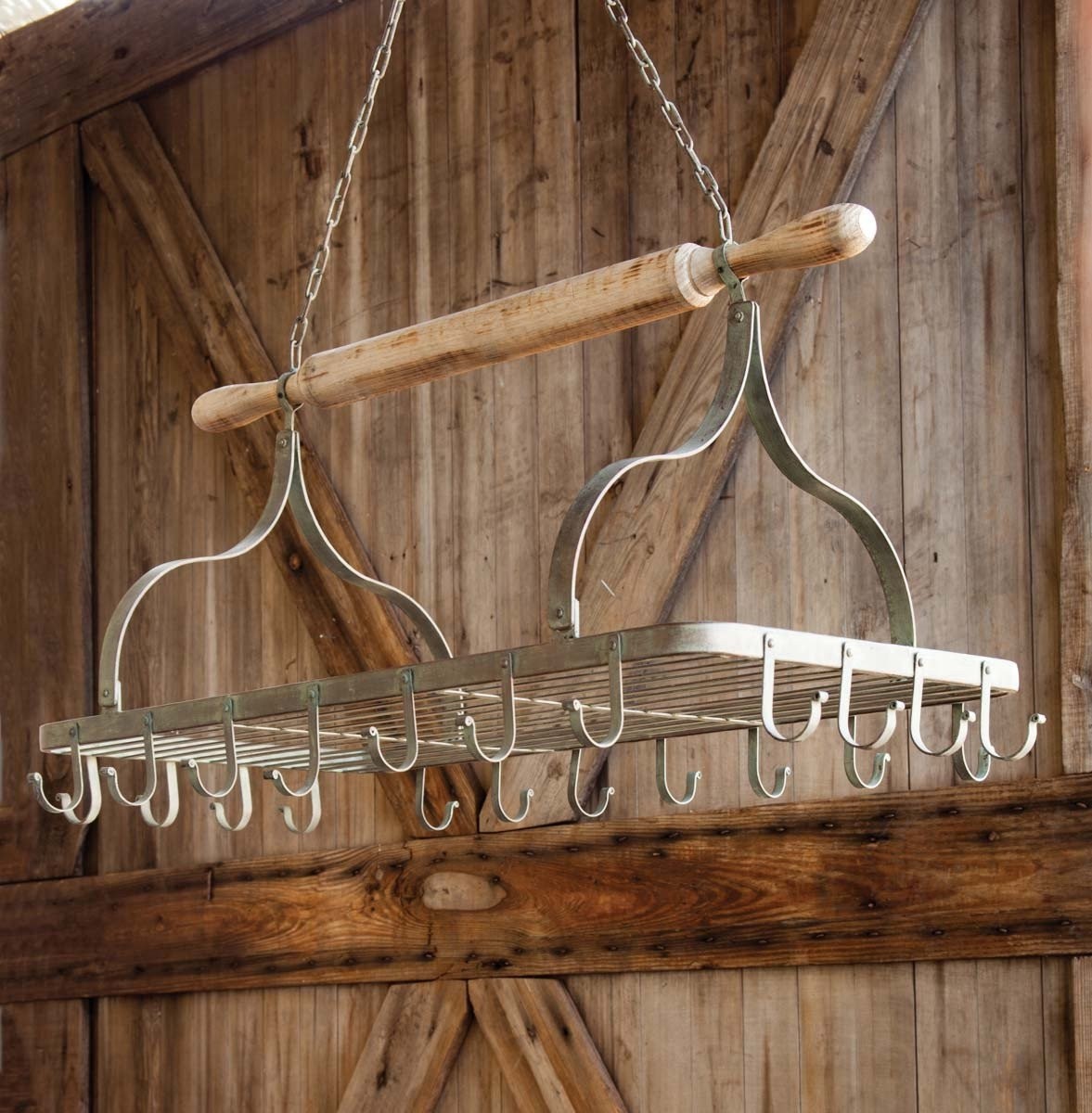 Wrought iron pot