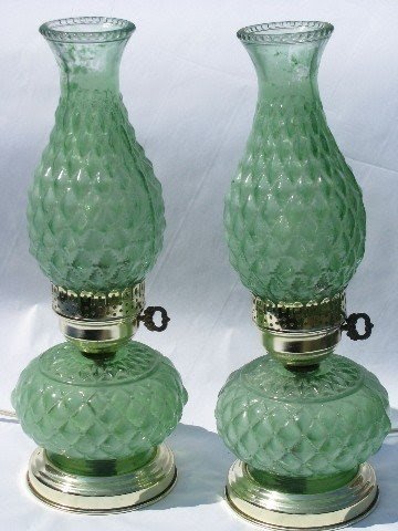 Antique hurricane lamps 2