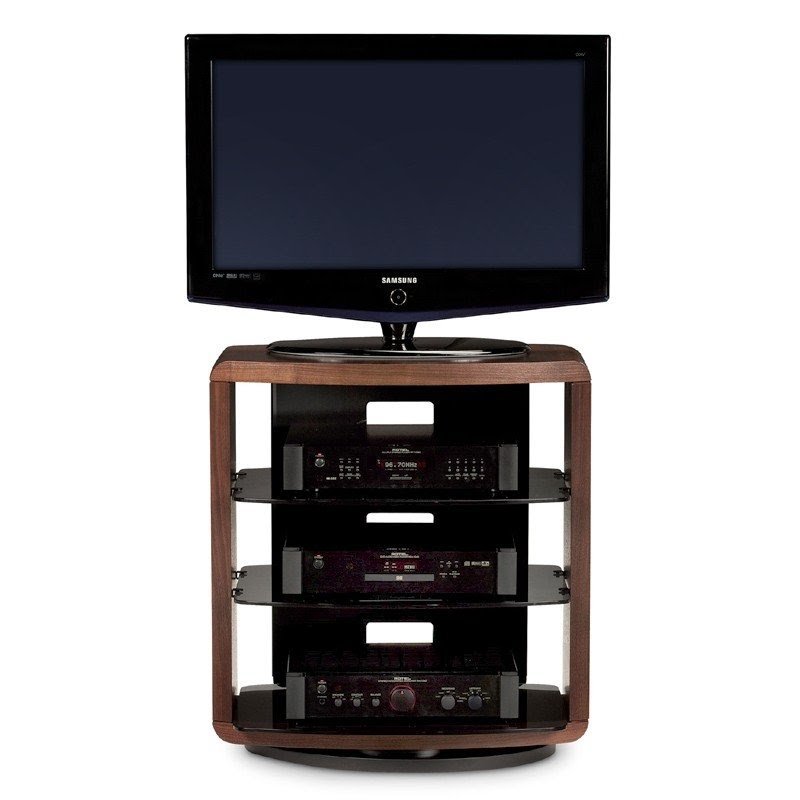 Bdi valera 9721 cwl swivel tall boy tv stand for