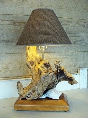 Driftwood lamp 22