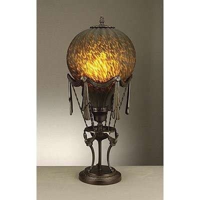 Light bulb hot air balloon
