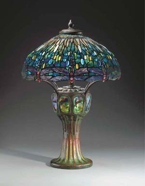 Original tiffany dragonfly lamp