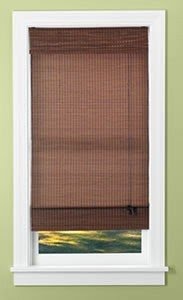 Privacy liners for bamboo shades