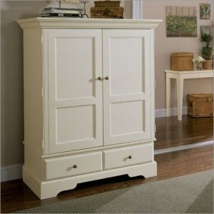 Riverside furniture splash of color 1239 computer armoire 47 5w