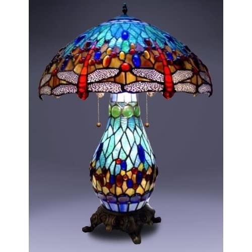 Tiffany dragonfly table lamp 1