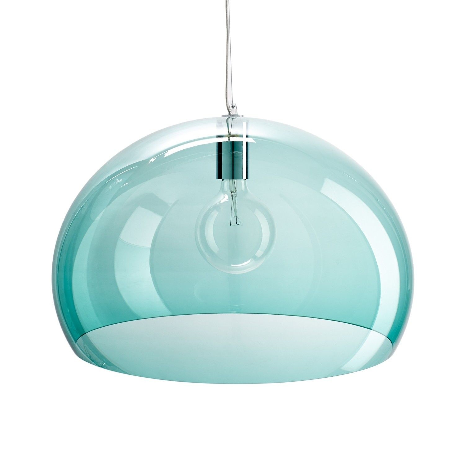 Turquoise light fixture