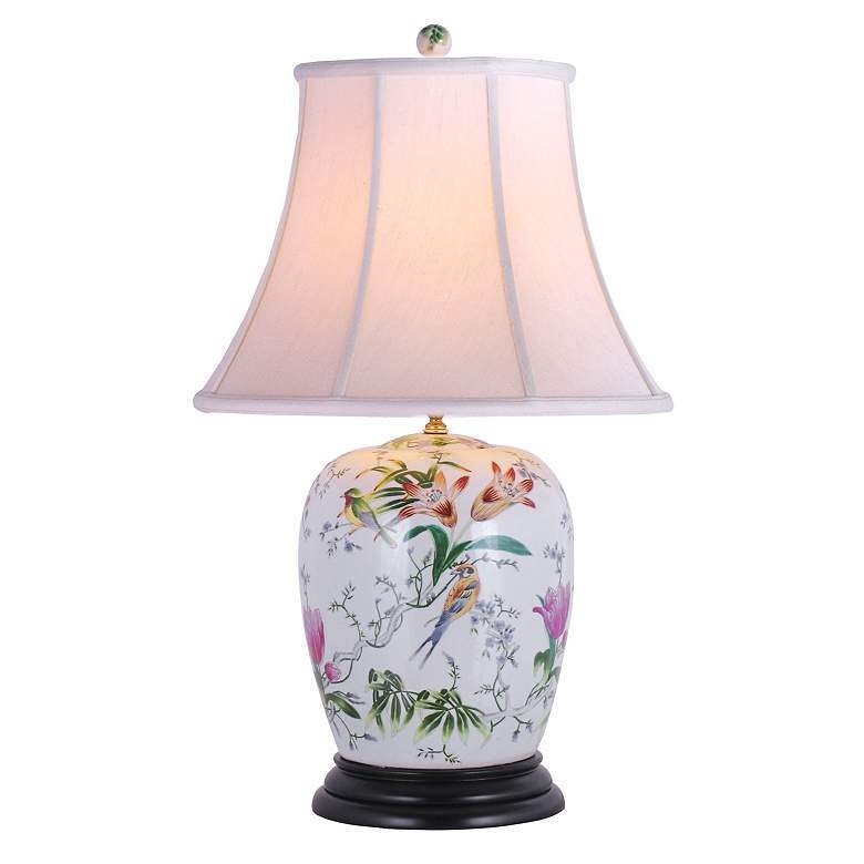 Vintage ginger jar lamps