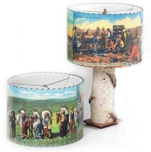 Western lamp shade