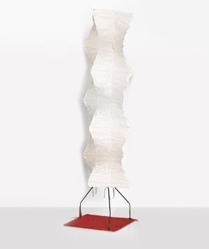 Akari freeform column floor lamp