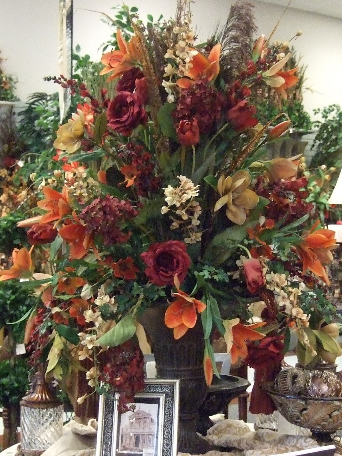 Big floral arrangements