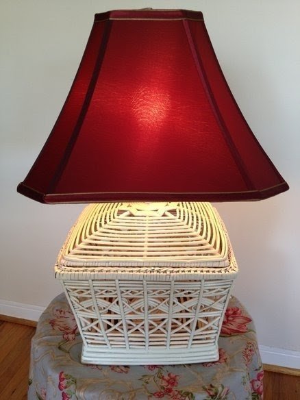Burgundy lamp shades 32