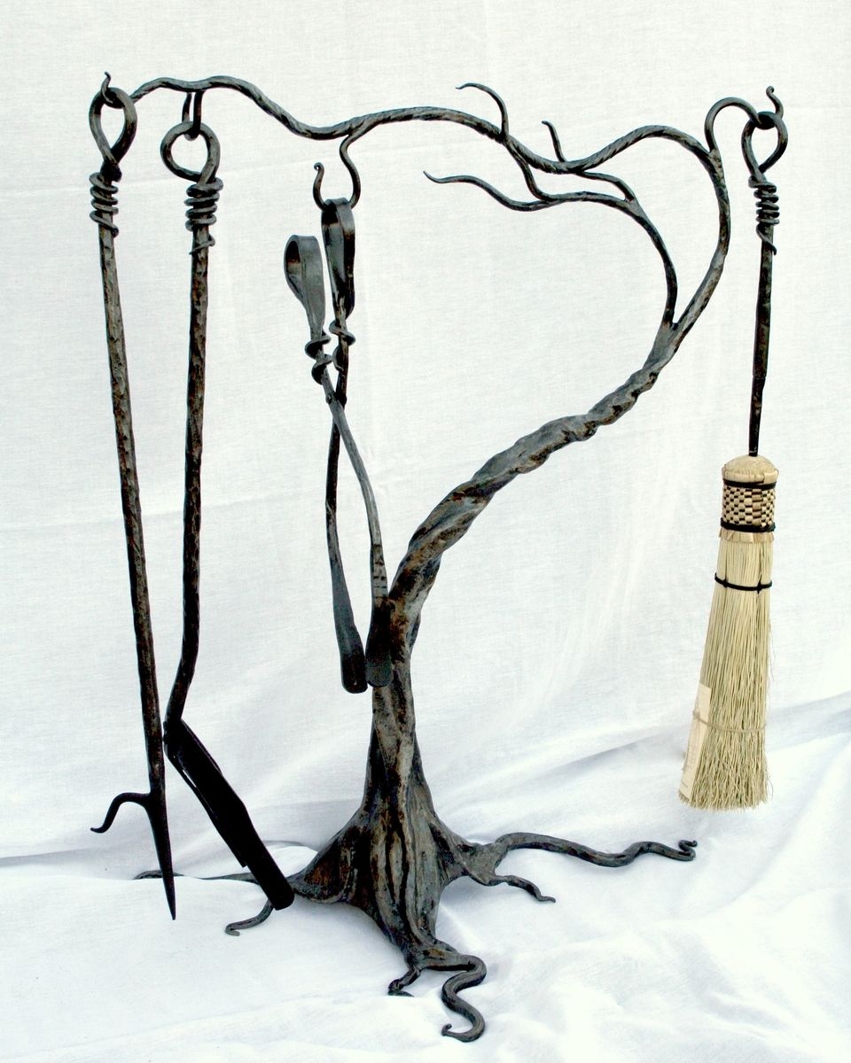 Custom made fireplace tool sets 2