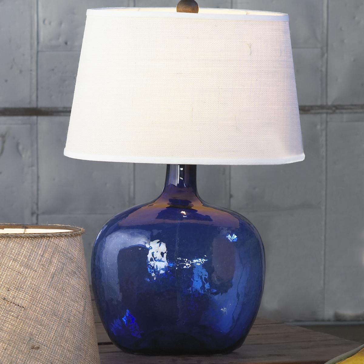 Demijohn table lamp 8 colors