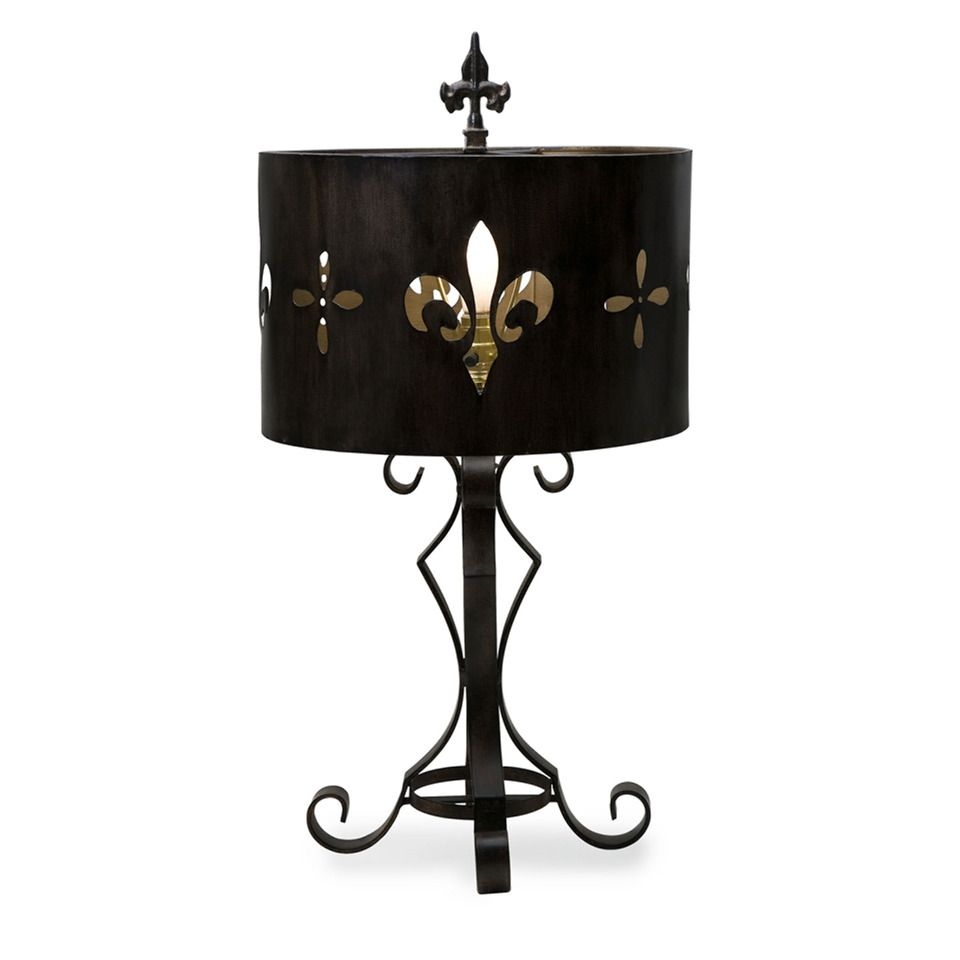 Fleur de lis lighting