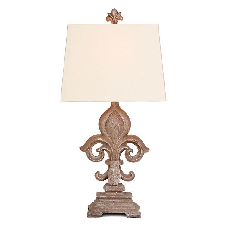 Fleur de lis table