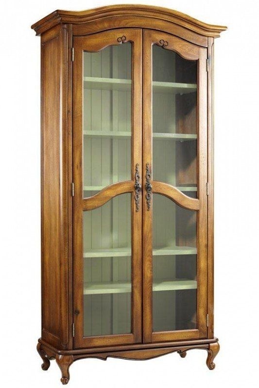 Glass doors bookcase 2
