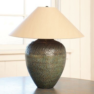 Kraft paper lamp shade 9