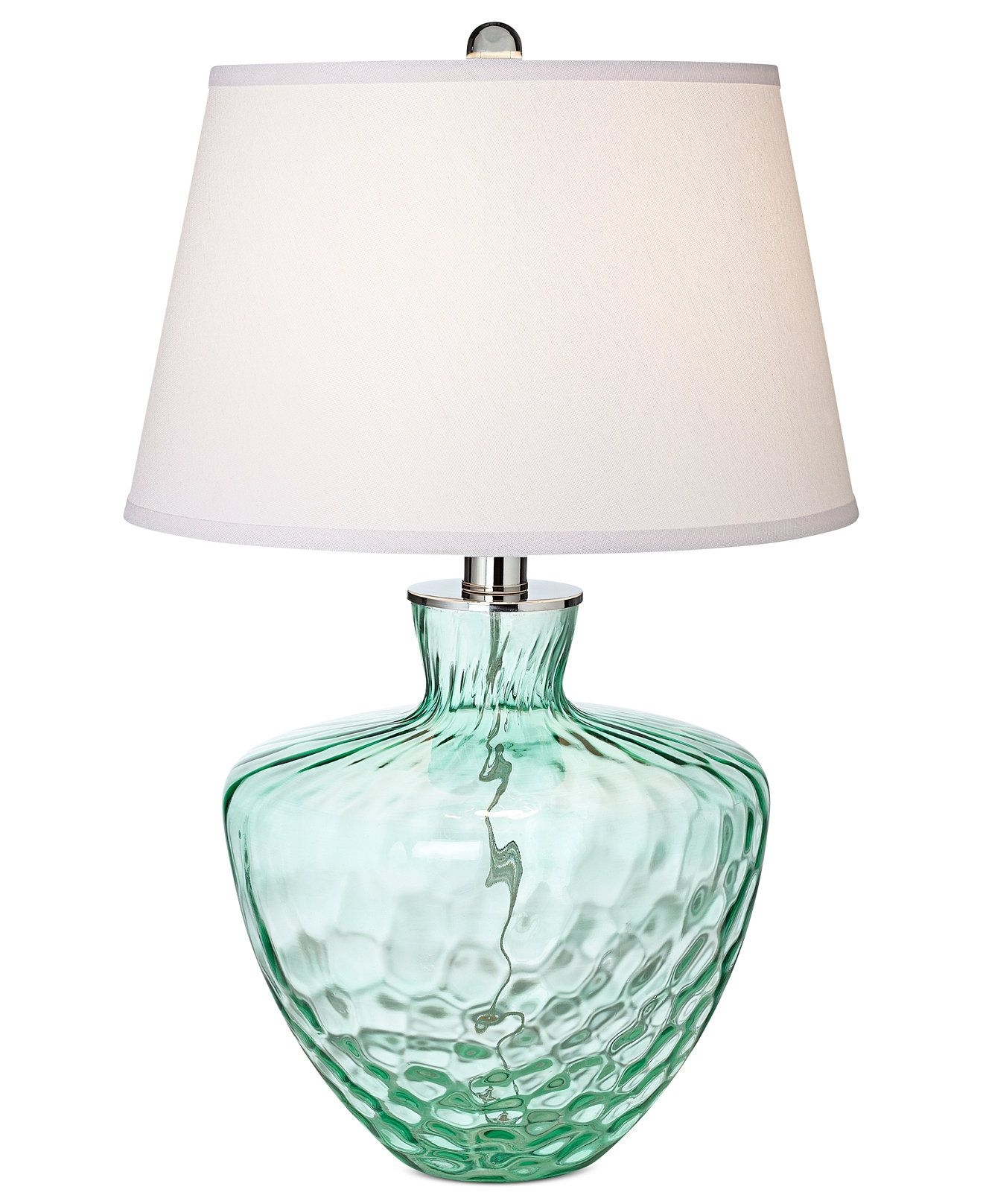 Sea glass table lamp 25
