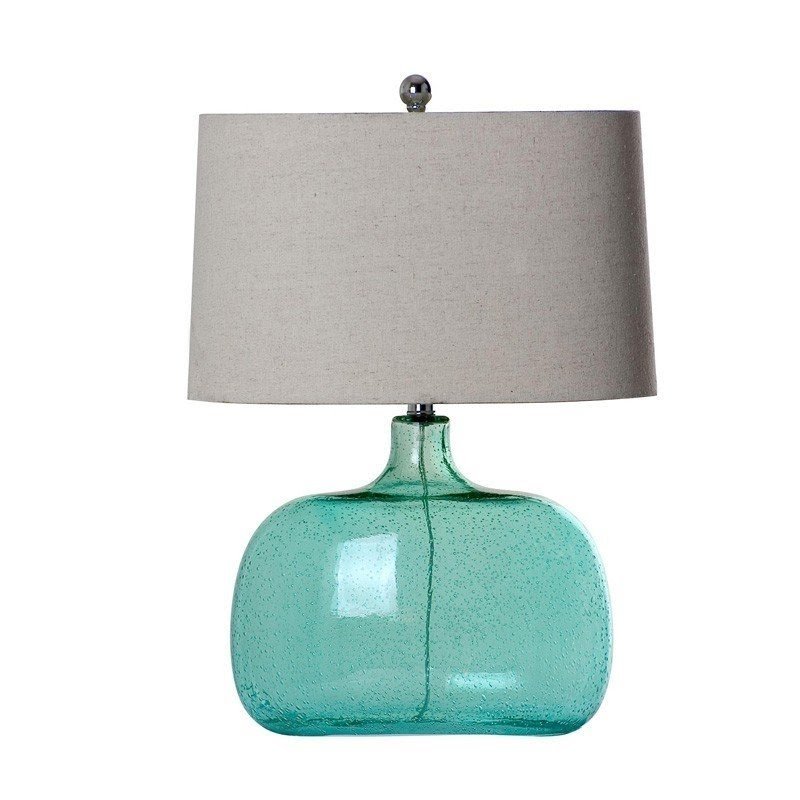 Sea glass table lamp