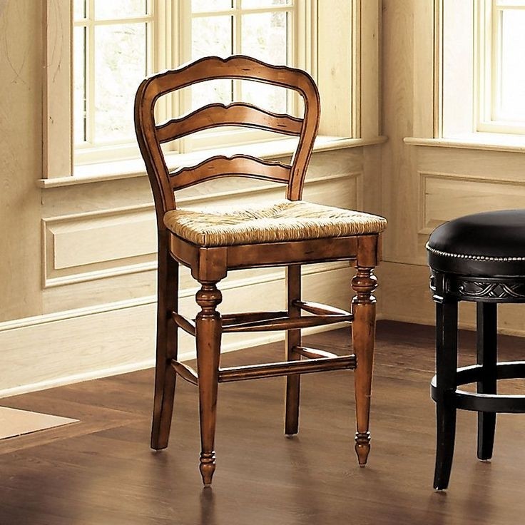 Country French Country Bar Stool