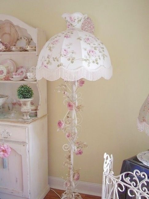Floor lamp shabby chic