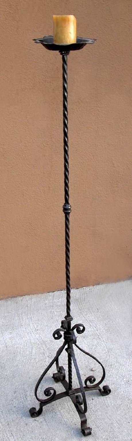 Iron floor candle holders 4