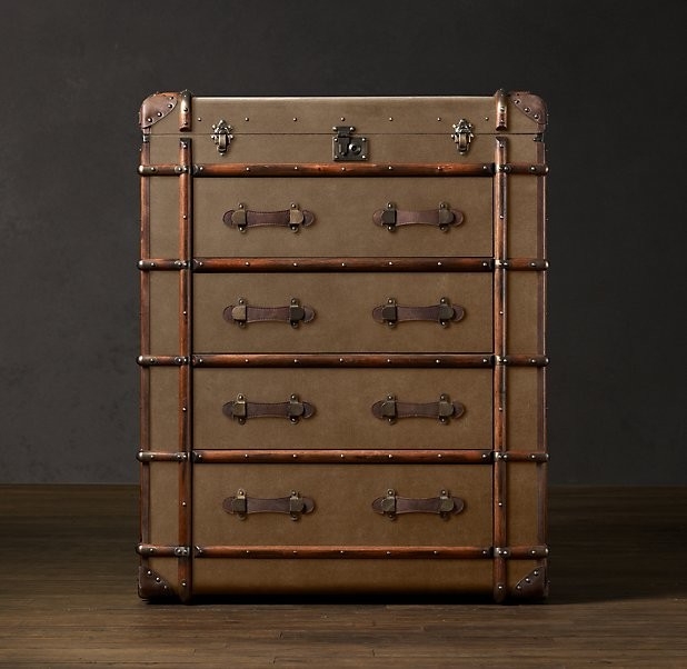 Large decorative storage trunks 16