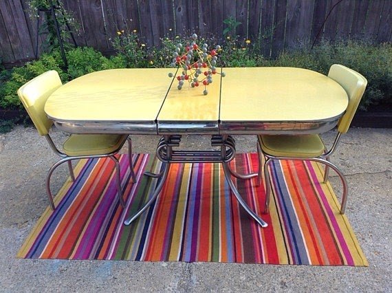 Retro kitchen table and chairs