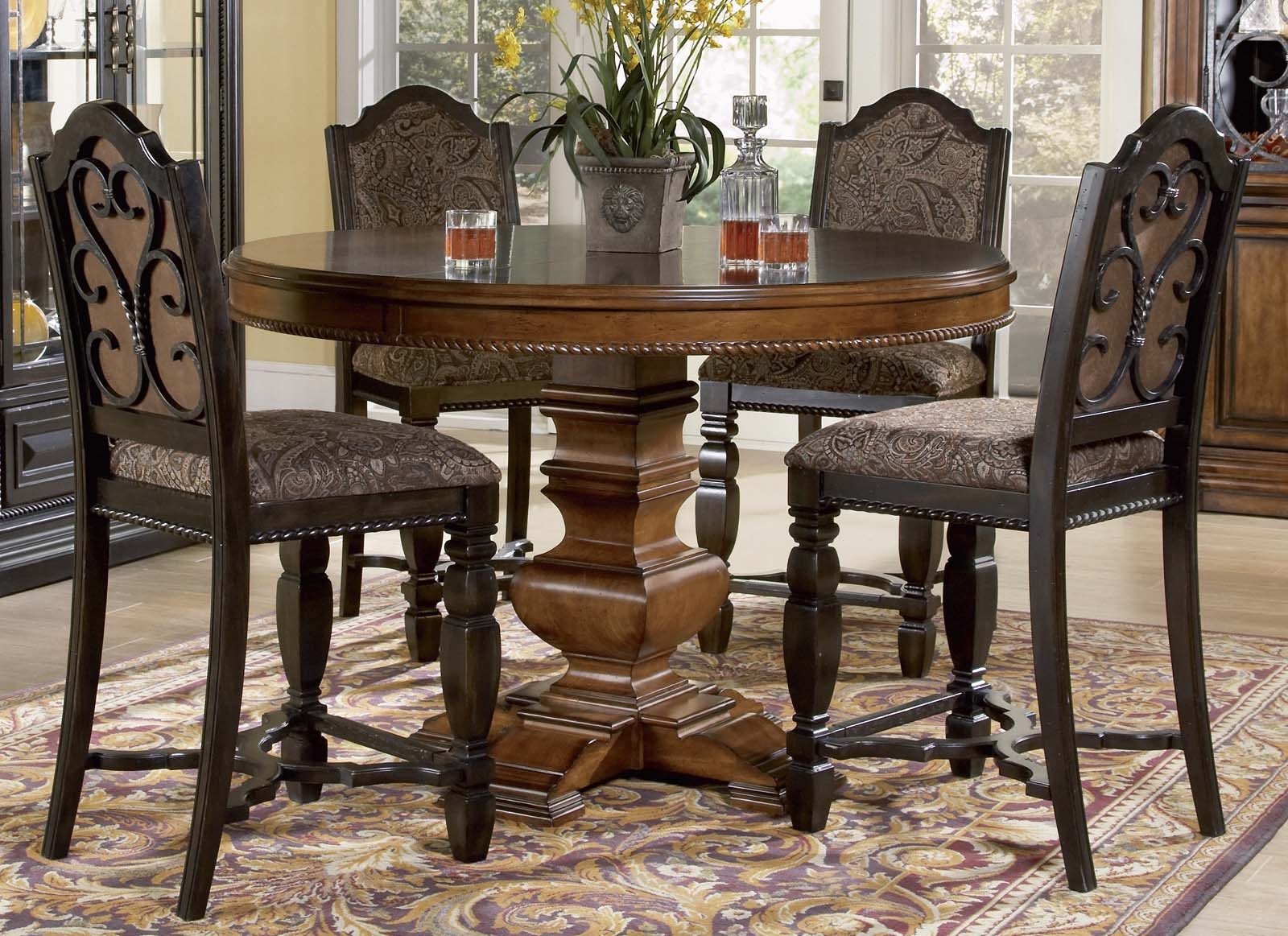 Round counter height kitchen tables 6