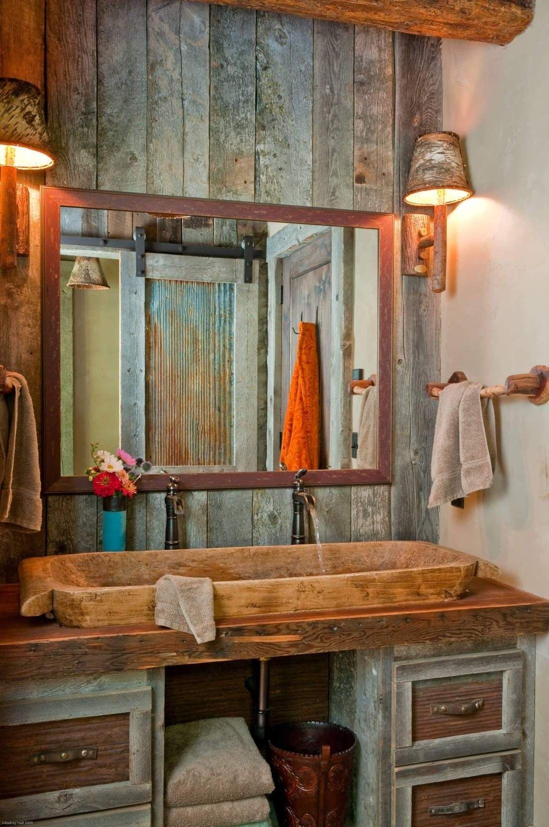 Rustic bathroom 3