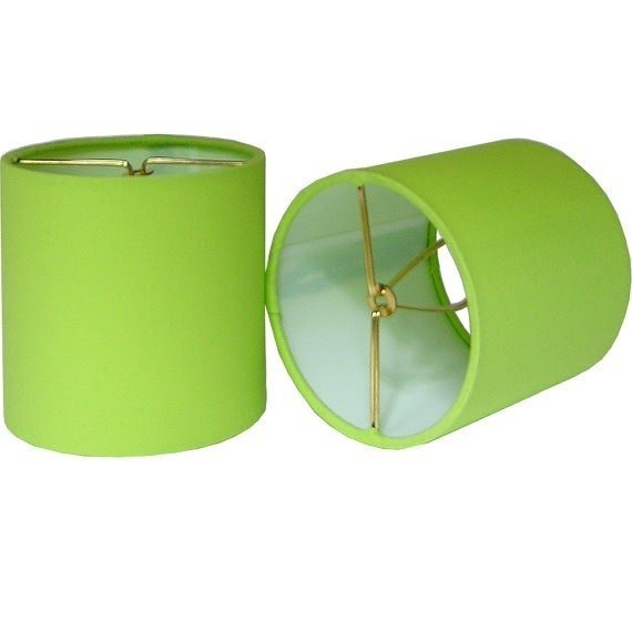 Chandelier shade sconce clip on lamp