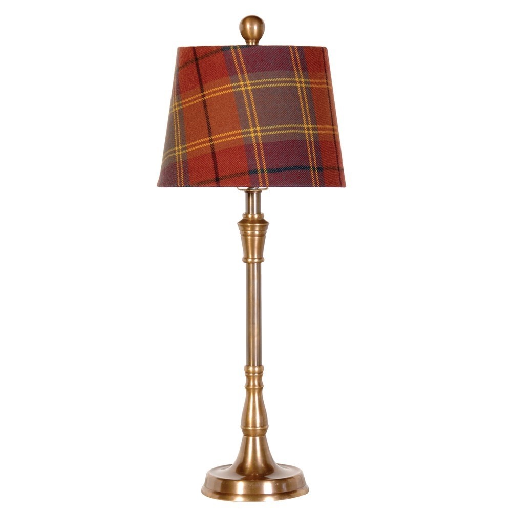 Checkered lamp shade