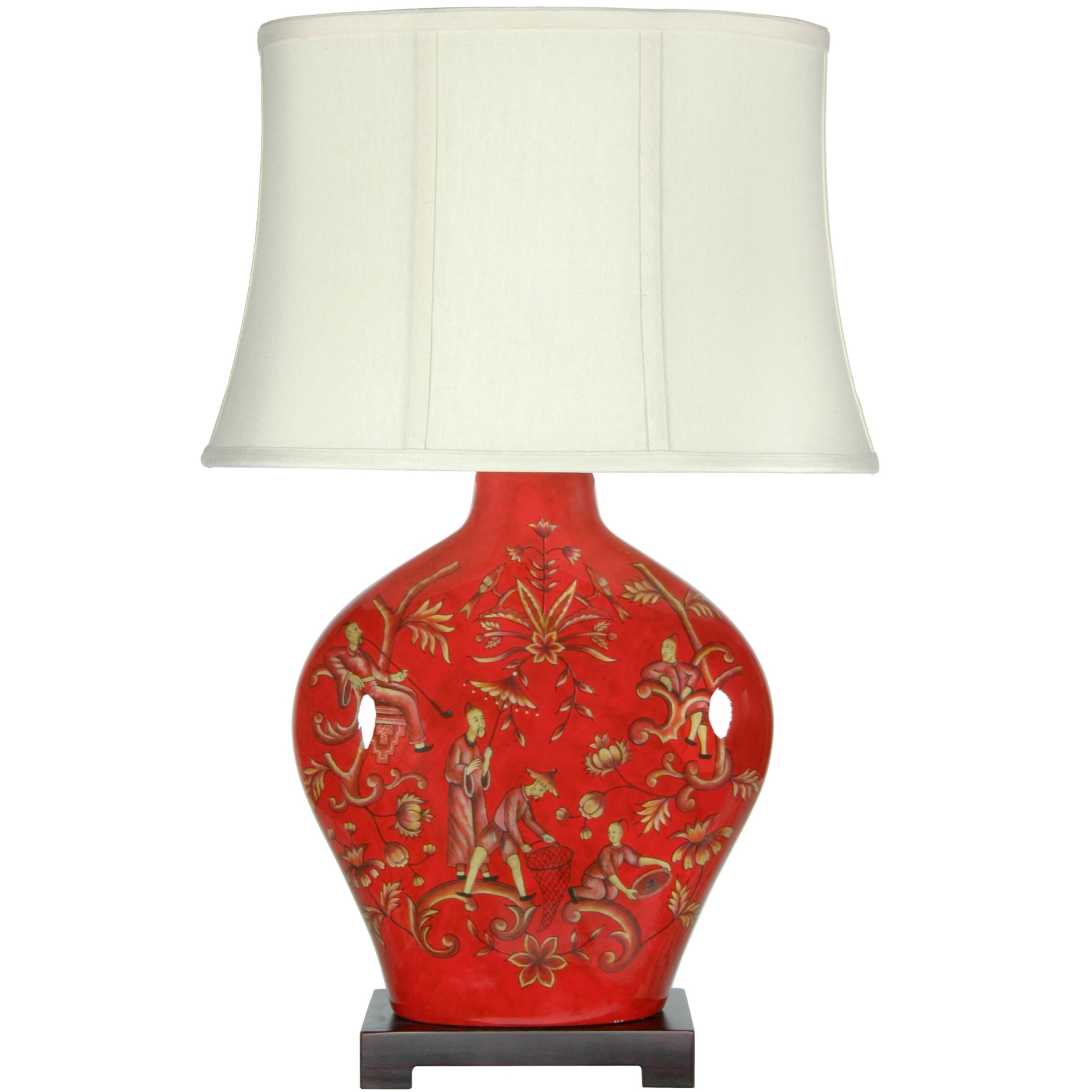 Chinese porcelain lamps