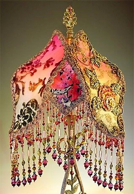 Gothic lamp shades