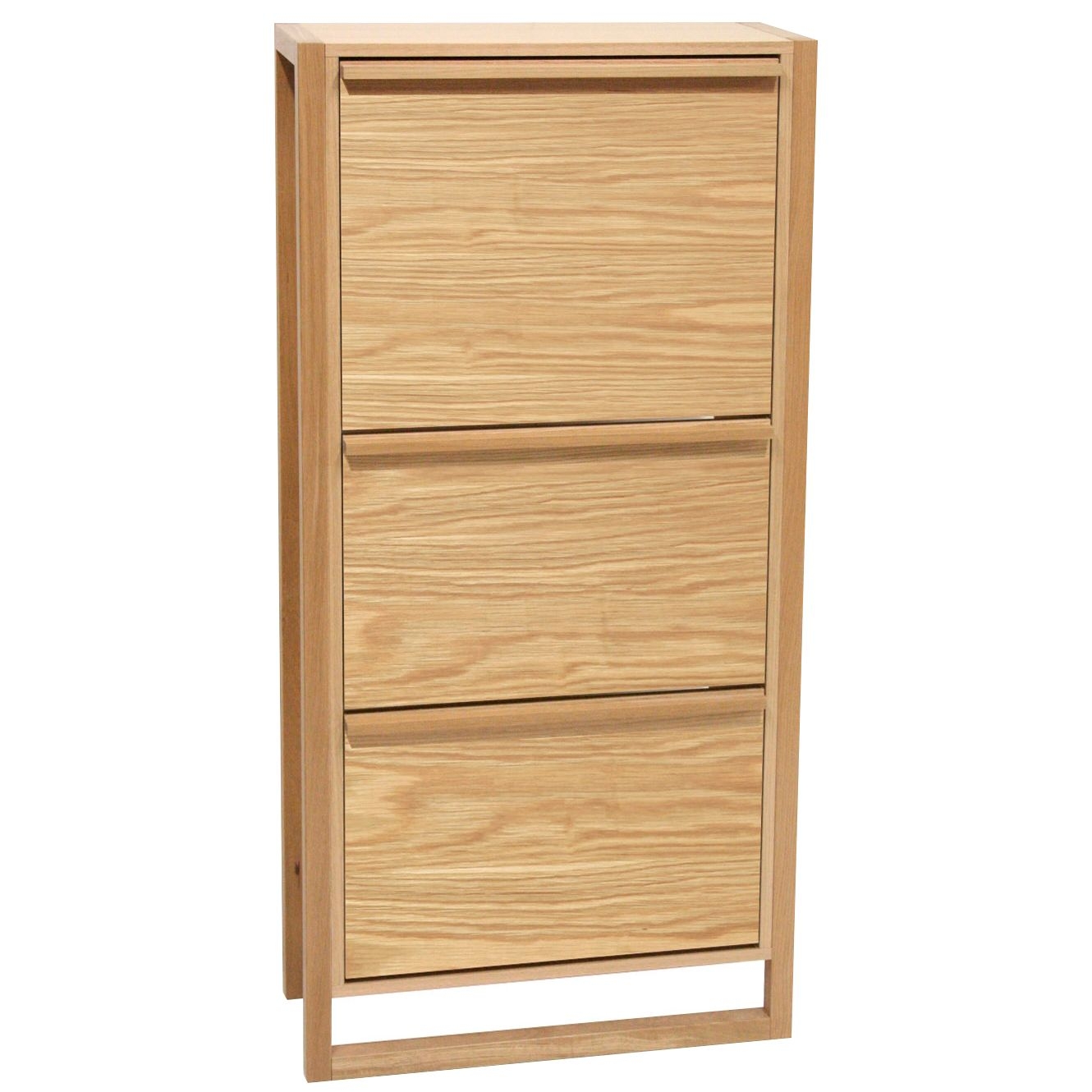 John lewis tall oak shoe cabinet