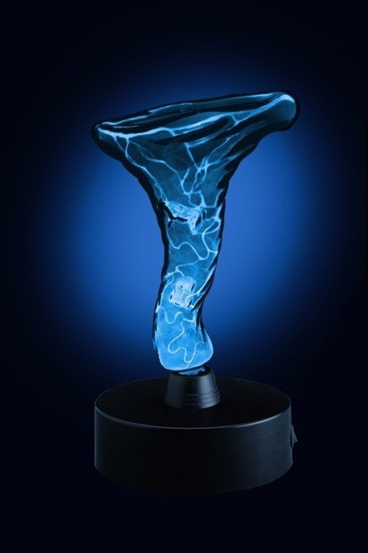 Mini Tornado Electra 10.5" H Table Lamp