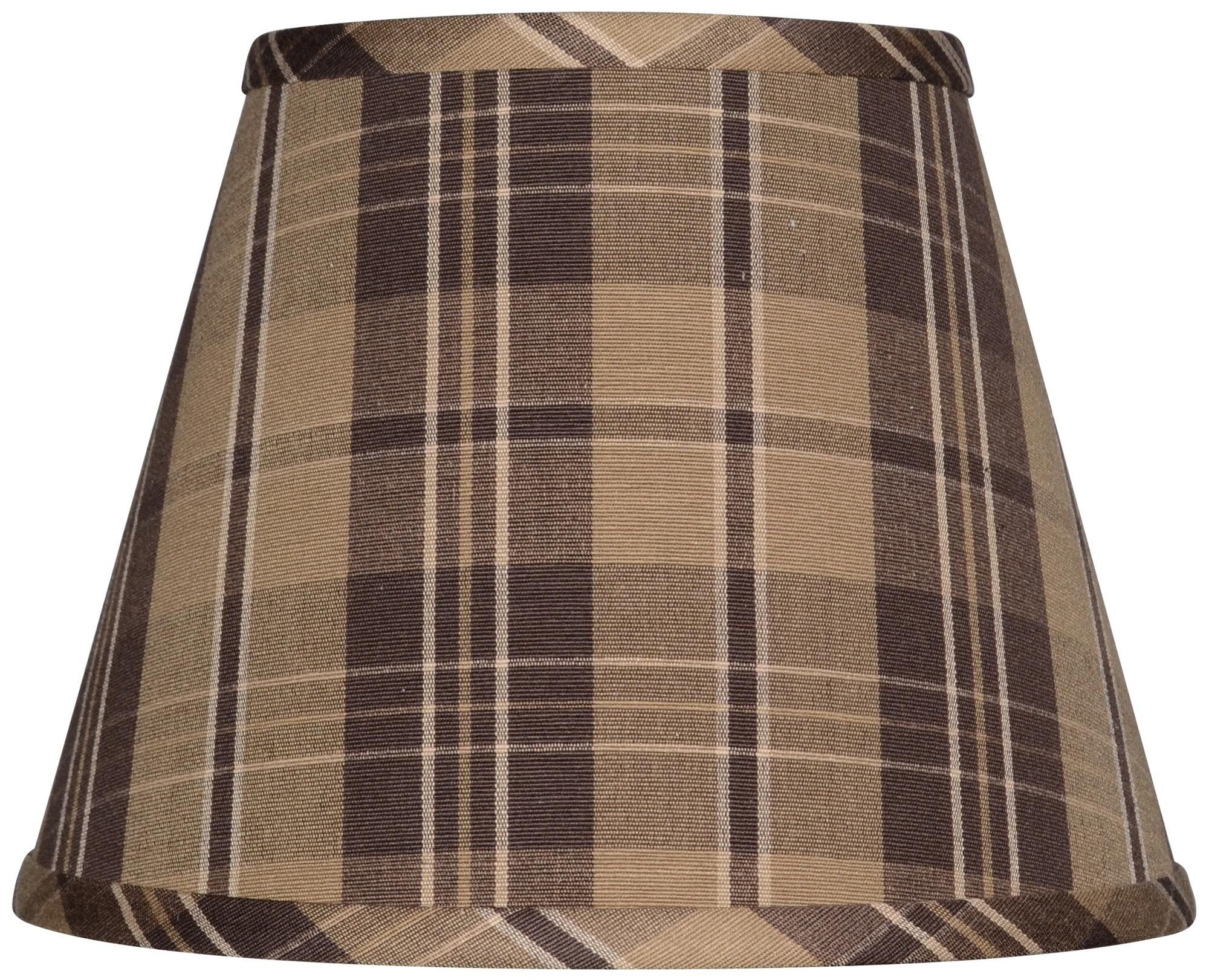 Plaid lamp shades 14