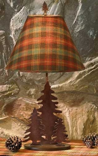 Plaid lamp shades 2