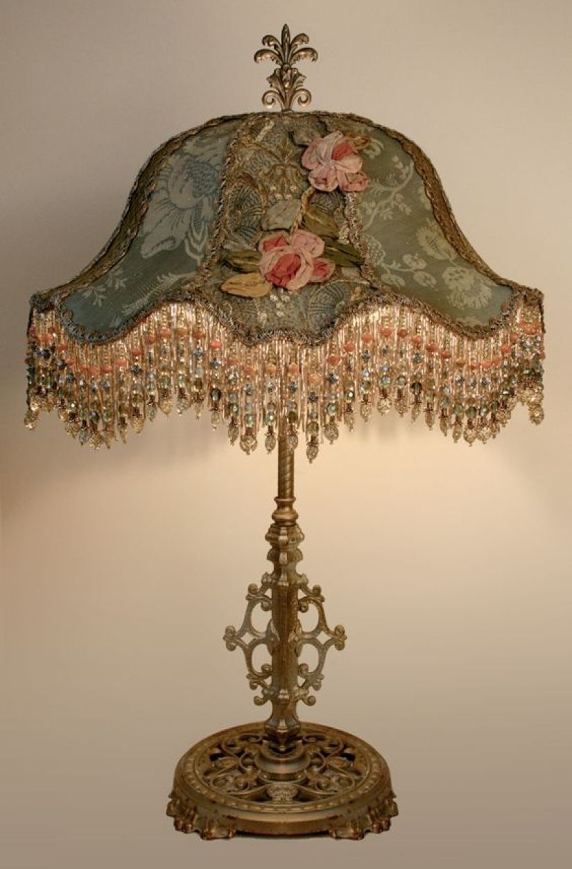 Vintage victorian lamps