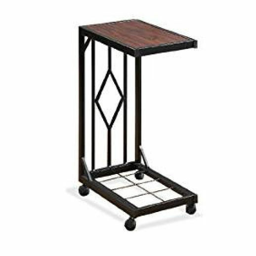 Wood veneer tv dinner tray tables contemporary tv trays