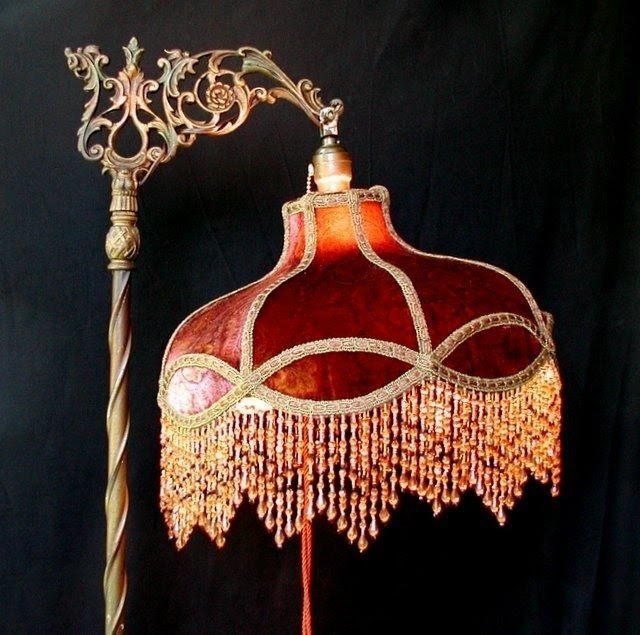 Antique bridge lamp 3