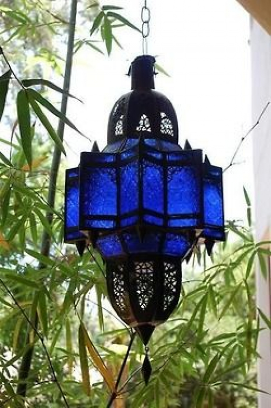 Antique moroccan lantern